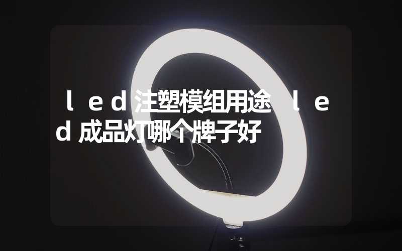 led注塑模组用途 led成品灯哪个牌子好